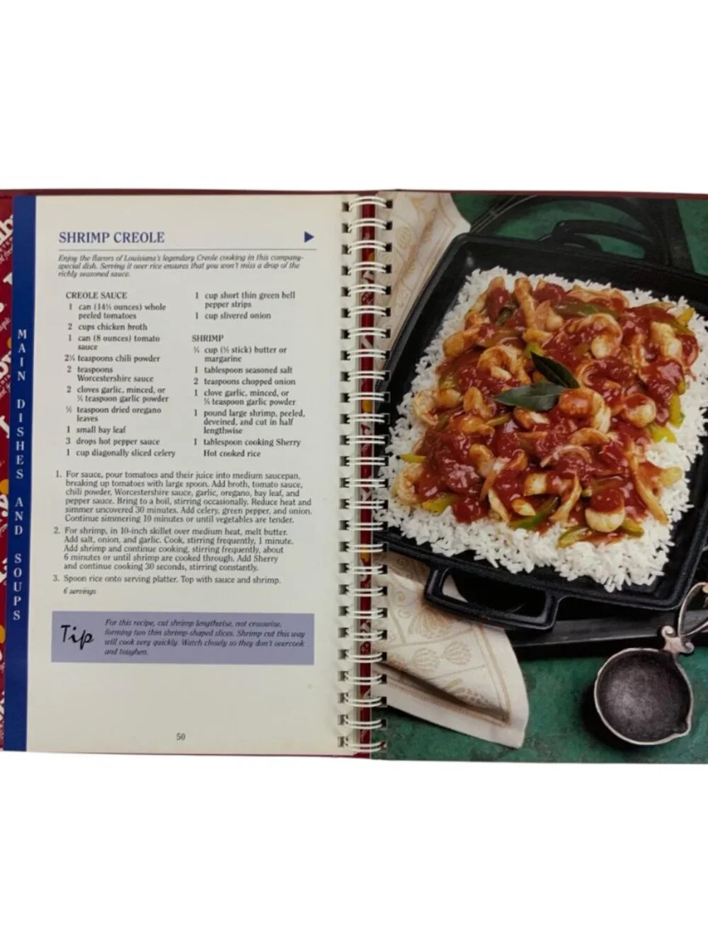 Lubys Cafeteria 50th Anniversary Recipe Collection Cookbook Spiral-Bound 1996